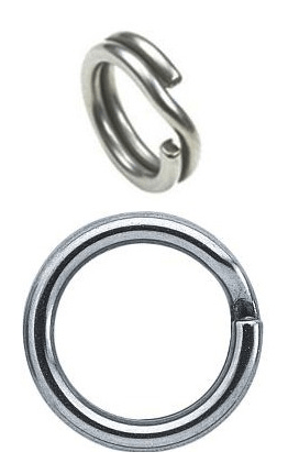 Кольца заводные OWNER 52811-01 Split Ring Regular стальной 10кг 20шт/уп