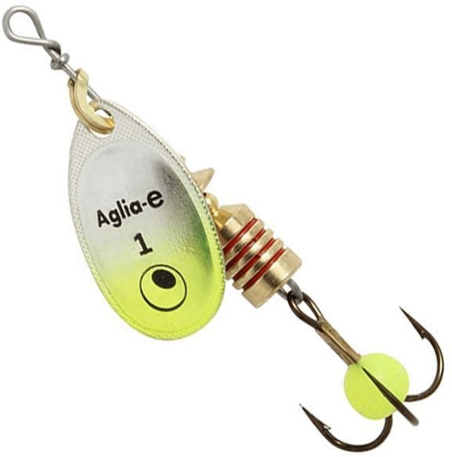 Блесна вращающаяся MEPPS Aglia E Chartreus №1 3,5гр