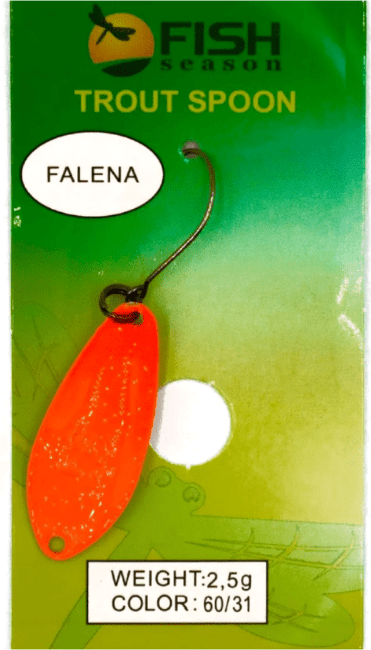 Блесна колеблющаяся FISH SEASONS Falena 2.5гр #31 Блесна колеблющаяся FISH SEASONS Falena 2.5гр #31