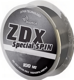 Леска монофил ALLVEGA ZDX Special Spin 100м 0,60мм 24,5кг св.серая Леска монофил ALLVEGA ZDX Special Spin 100м 0,60мм 24,5кг св.серая