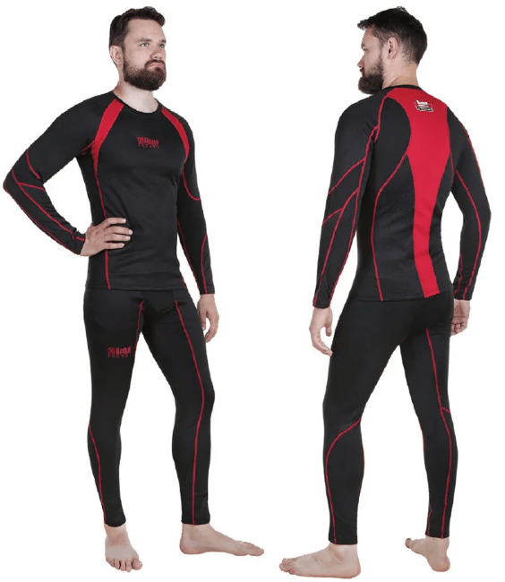 Термобелье мужское ALASKAN Polar+ черное/серое/красное размер:L Термобелье мужское ALASKAN Polar+ черное/серое/красное размер:L