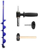 Комплект ELECTROSHTORM шнек 130R +адаптер АШ20ПС +молоточек (T-SEH130R-ASH20)