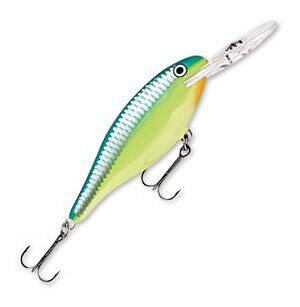 Воблер RAPALA Shad Rap плавающий 8см 11гр 2.4-4.5м SR08-CRSD
