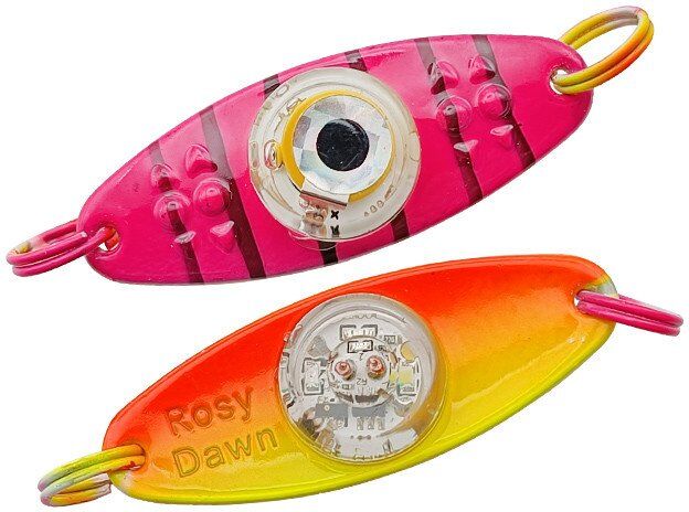 Блесна электронная колеблющаяся Rosy Dawn Willmans #3 1шт/уп Блесна электронная колеблющаяся Rosy Dawn Willmans #3 1шт/уп