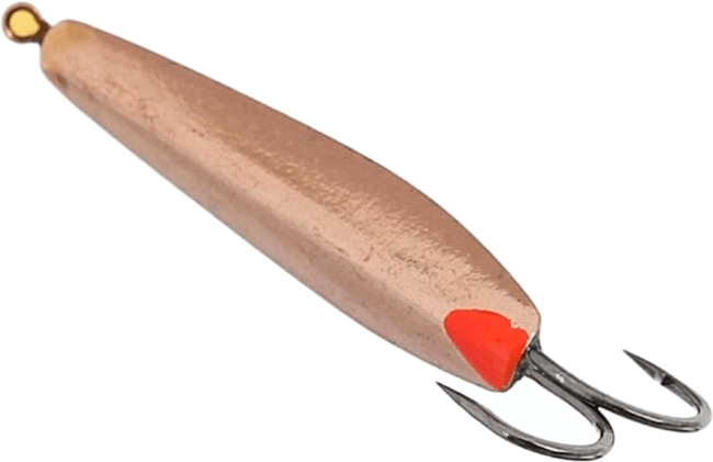 Блесна зимняя ПИРС "Удача2"медь 3.9гр кр.двойной Кобра