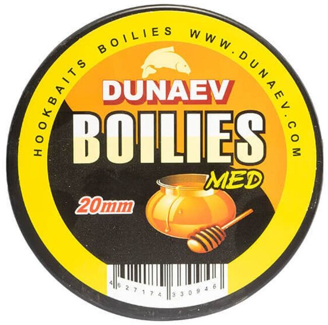 Бойлы DUNAEV Вареные 20мм Мед