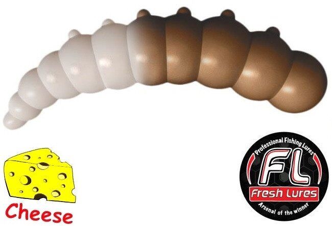 Силиконовая приманка FRESH LURES Junior 1.2”/30мм Сыр #229 14шт/уп