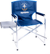Кресло складное КЕДР Адмирал алюм столик 56х57х50(81)см труба 22х1.2мм AKАS-02