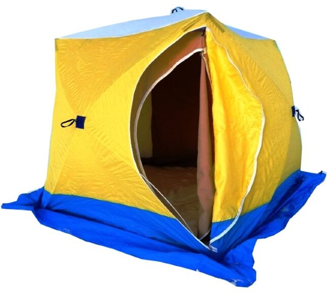 Палатка СТЭК Куб 3 двухслойная (ДхШхВ) 2,2х2,2х2,05м