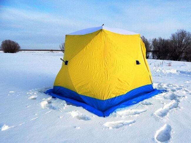 Палатка СТЭК Куб 3 двухслойная (ДхШхВ) 2,2х2,2х2,05м