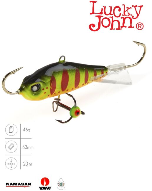 Балансир Lucky John BALTIC 6 с тр. 60мм/201 блистер Балансир Lucky John BALTIC 6 с тр. 60мм/201 блистер