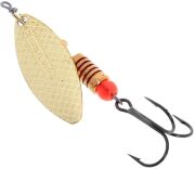 Блесна вращающаяся MEPPS Aglia Long OR (золото) №2 7г