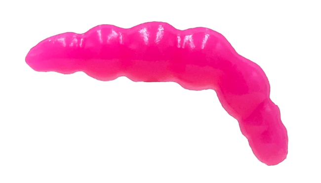 Силиконовая приманка TROUT ZONE Brook 1.6" малиновый сыр 10шт/уп Силиконовая приманка TROUT ZONE Brook 1.6" малиновый сыр 10шт/уп