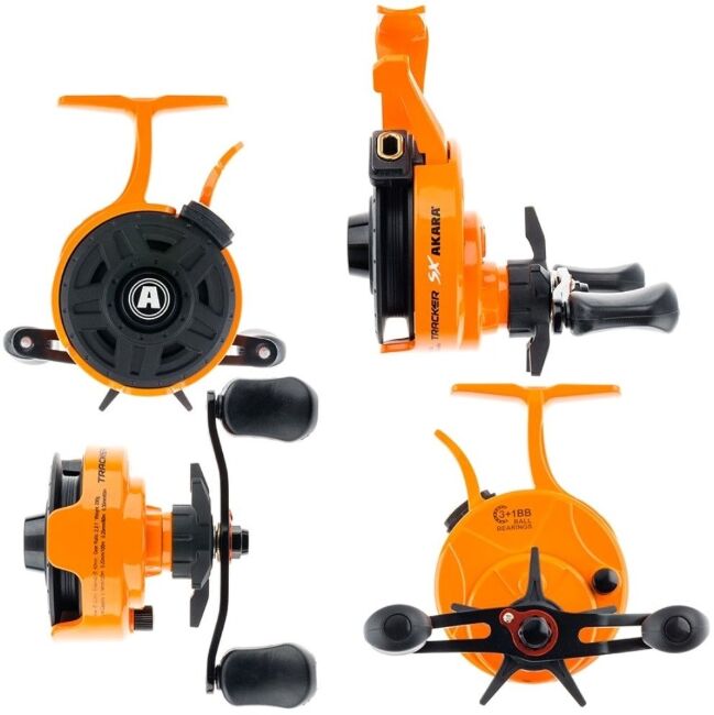 Катушка зимняя AKARA Tracker SX с курком 3+1BB 2.3:1 (ATSX2-4) Катушка зимняя AKARA Tracker SX с курком 3+1BB 2.3:1 (ATSX2-4)
