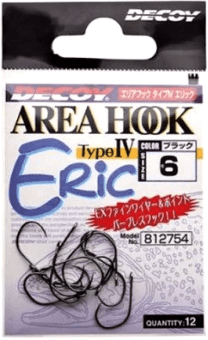 Крючок одинарный форелевый DECOY AH-4 Type IV Eric #6 12шт/уп Крючок одинарный форелевый DECOY AH-4 Type IV Eric #6 12шт/уп
