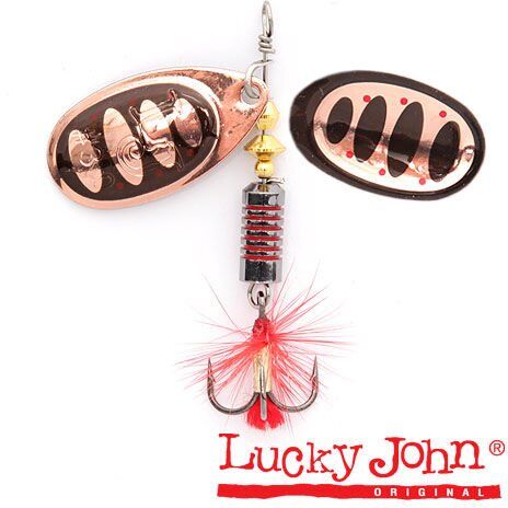 Блесна вращающаяся LUCKY JOHN Bonnie Blade №1 3.5гр #006 LJBB01-006 Блесна вращающаяся LUCKY JOHN Bonnie Blade №1 3.5гр #006 LJBB01-006