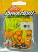 Мягкая приманка Berkley PowerBait Power Floating Mice Tails 3"/8см цв. OrangeSilver/Chartreuse 13шт/уп Мягкая приманка Berkley PowerBait Power Floating Mice Tails 3"/8см цв. OrangeSilver/Chartreuse 13шт/уп