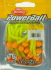 Мягкая приманка Berkley PowerBait Power Floating Mice Tails 3"/8см цв. OrangeSilver/Chartreuse 13шт/уп
