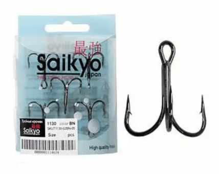 Крючок тройной SAIKYO 1130 BN №12 1шт Крючок тройной SAIKYO 1130 BN №12 1шт