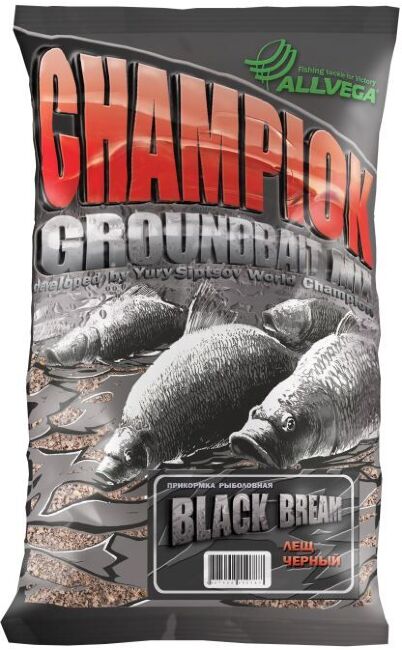 Прикормка ALLVEGA Champion Black Bream 1кг ЧЕРНЫЙ ЛЕЩ Прикормка ALLVEGA Champion Black Bream 1кг ЧЕРНЫЙ ЛЕЩ