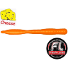 Силиконовая приманка FRESH LURES FlatWorm 3.1”/77мм Сыр #113 7шт/уп