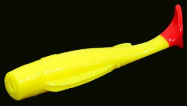 Виброхвост ALLVEGA Bite Fighter Float 8см 4.9гр 4шт/уп #025RT solid yellow RT Виброхвост ALLVEGA Bite Fighter Float 8см 4.9гр 4шт/уп #025RT solid yellow RT