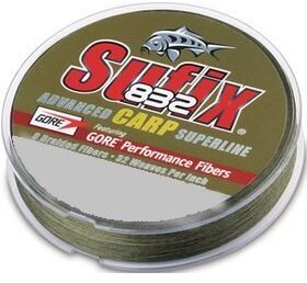 Плетёный шнур SUFIX 832 Advanced Carp Olive 300м 0.24мм 17.7кг Плетёный шнур SUFIX 832 Advanced Carp Olive 300м 0.24мм 17.7кг
