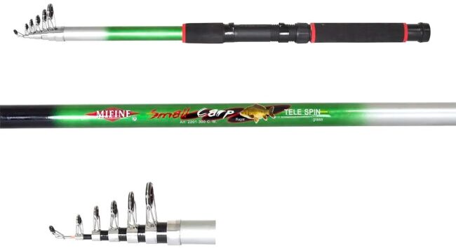 Удочка с кольцами MIFINE Small Carp Telescopic 3,6м 60-120гр