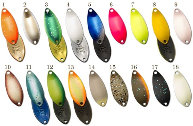 Блесна колеблющаяся FOREST Factor 1.8гр 2.5см #6 Блесна колеблющаяся FOREST Factor 1.8гр 2.5см #6