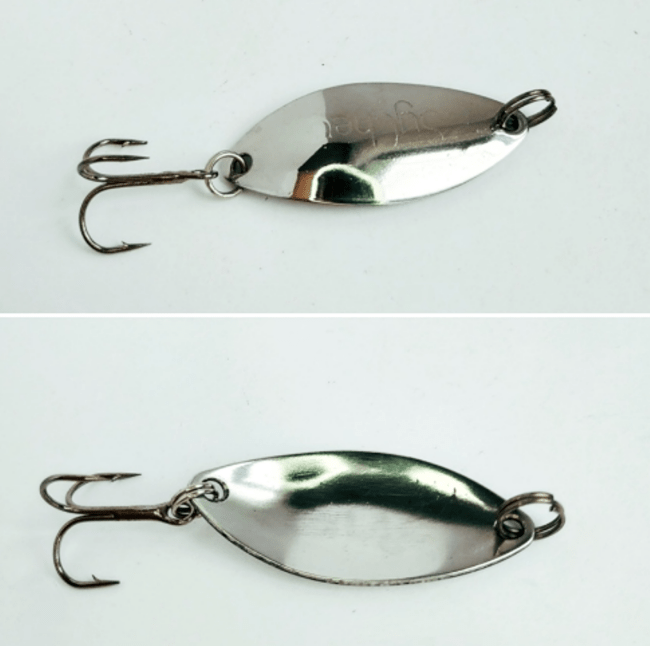 Блесна "Русская приманка" КОЛИБРИ 4,5 см/6 гр. Серебро/глянец Блесна "Русская приманка" КОЛИБРИ 4,5 см/6 гр. Серебро/глянец