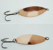 Блесна "Русская приманка" СЕНЕЖ 7 см/15 гр. Медь/глянец