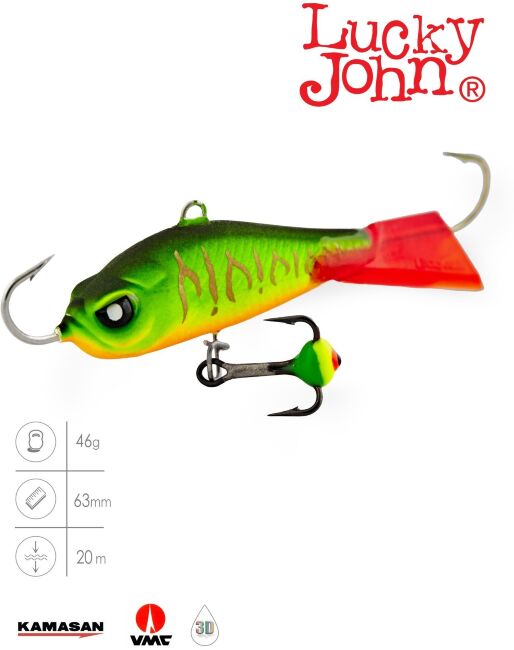 Балансир Lucky John BALTIC 6 с тр. 60мм/301RT блистер