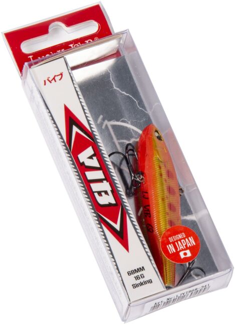 Воблер тонущий вертикальный LJ Pro Series VIB S 68.00/341