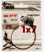 Поводок WIN 1х7 (AFW) 9кг 25см 2шт/уп T7-09-25 Поводок WIN 1х7 (AFW) 9кг 25см 2шт/уп T7-09-25