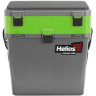 Рыболовный ящик HELIOS 19л, две секции, серый/зелёный HS-IB-19-GG