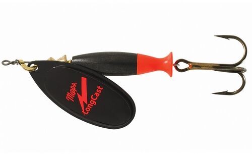 Блесна вращающаяся MEPPS Aglia Long Cast NR (черный) №4 17г