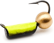 Мормышка вольфрам WORMIX Столбик   флуоресцент  лат.шар.  0.4 гр.Ø1.5мм