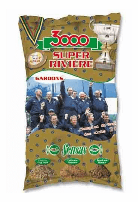 Прикормка Sensas 3000 Super RIVIERE Gardons 1кг (10331) Прикормка Sensas 3000 Super RIVIERE Gardons 1кг (10331)