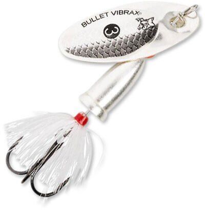 Блесна вращающаяся BLUE FOX Vibrax Bullet Fly с мушкой 8гр VBF2-SSD Блесна вращающаяся BLUE FOX Vibrax Bullet Fly с мушкой 8гр VBF2-SSD
