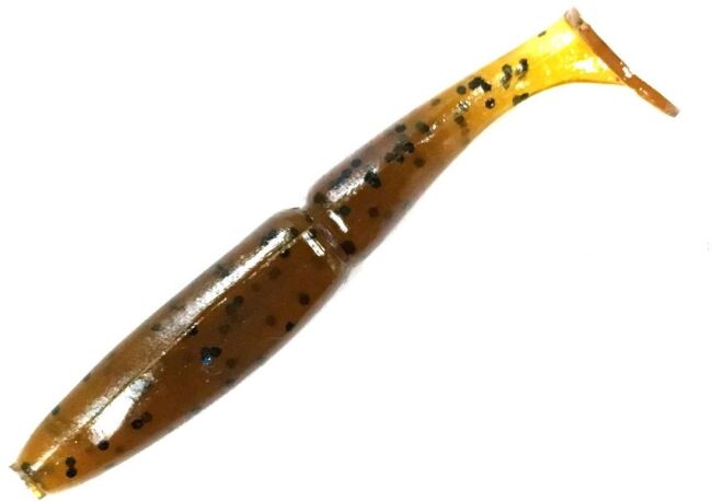 Виброхвост GROWS CULTURE Samurai One`Up Shad 3.0" 7.5см 3.5гр #28 Brown Black FLK 6шт/уп Виброхвост GROWS CULTURE Samurai One`Up Shad 3.0" 7.5см 3.5гр #28 Brown Black FLK 6шт/уп