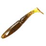 Виброхвост GROWS CULTURE Samurai One`Up Shad 3.0" 7.5см 3.5гр #28 Brown Black FLK 6шт/уп