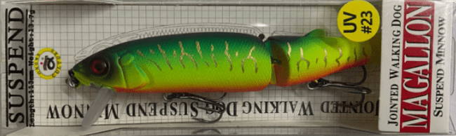 Воблер Grows Culture Magallon 113мм 13.7гр #23 Mat Gold Tiger Воблер Grows Culture Magallon 113мм 13.7гр #23 Mat Gold Tiger