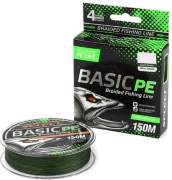 Плетёный шнур SELECT BasicPE X4 150м 0.22мм 30lb/13.6кг темно-зелен Плетёный шнур SELECT BasicPE X4 150м 0.22мм 30lb/13.6кг темно-зелен