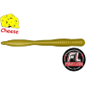 Силиконовая приманка FRESH LURES FlatWorm 3.1”/77мм Сыр #118 7шт/уп