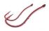 Крючок OWNER 53118-12 Worm SP-BH колечко красный насечка 9шт/уп Крючок OWNER 53118-12 Worm SP-BH колечко красный насечка 9шт/уп