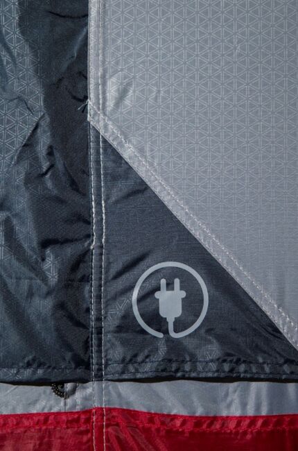 Палатка кемпинговая "Cassiopeia 4"  Синий/Серый