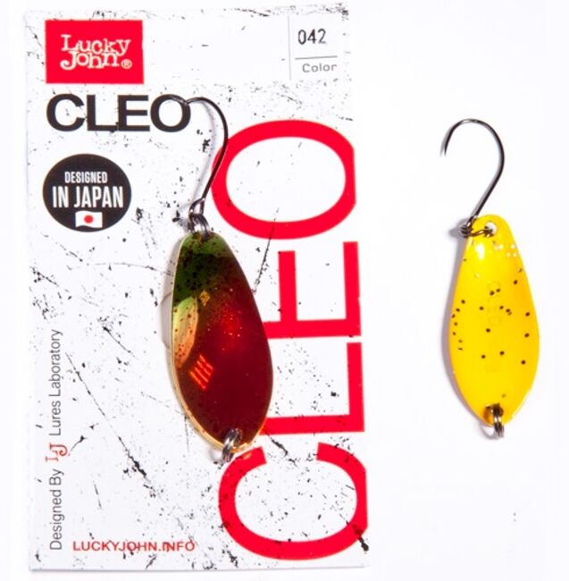 Блесна колеблющаяся Lucky John CLEO длин.31мм/02,5г 042 LJCL25-042 Блесна колеблющаяся Lucky John CLEO длин.31мм/02,5г 042 LJCL25-042