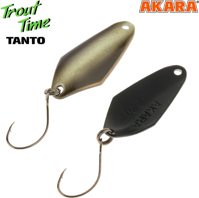 Блесна колеблющаяся AKARA Trout Time Tanto 30мм 2.8гр #58P