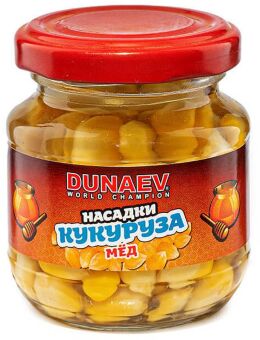 Насадка стеклобанка DUNAEV Кукуруза Мёд 100мл