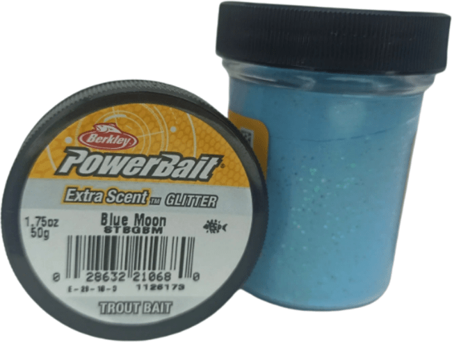 Паста форелевая Berkley Powerbait Extra Scent Glitter Trout Bait (50г) Blue Moon 1126173